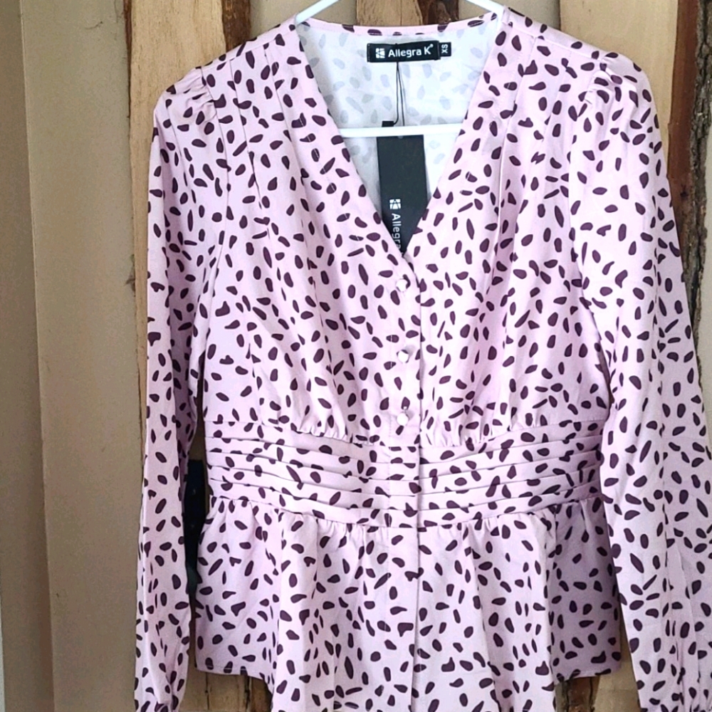 Purple  blouse
